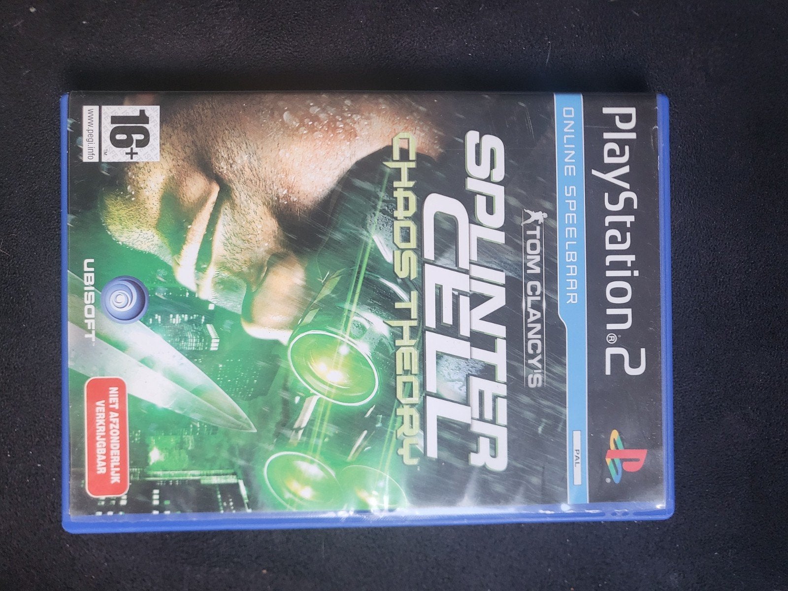 Tom Clancy's Splinter Cell Chaos Theory PS2, Avontuur en Actie, Online, Gebruikt, 1 speler