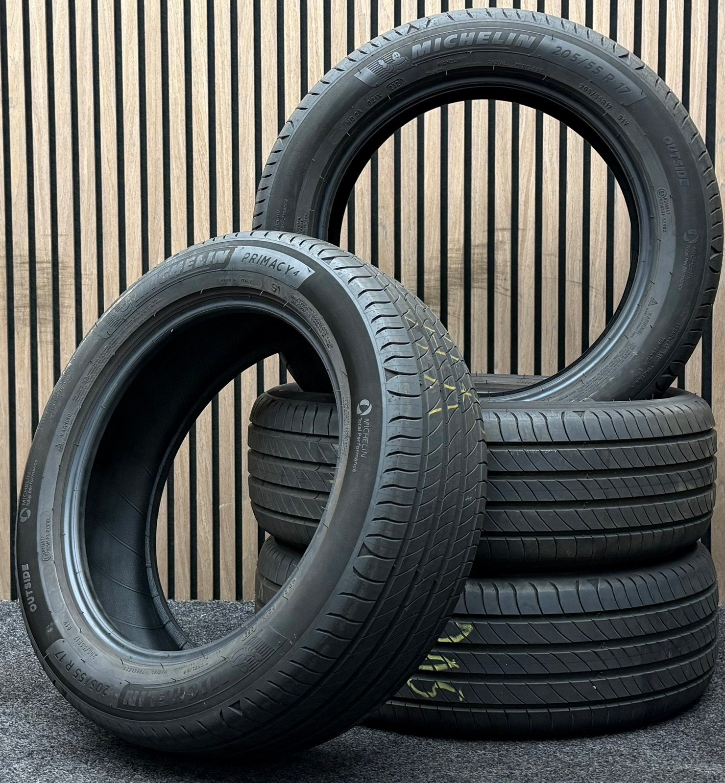 ZGAN! 4X 205/55/17 91V Michelin Primacy 4 S1 Zomerbanden, Auto-onderdelen, Banden en Velgen, Band(en), Zomerbanden, 17 inch, 205 mm