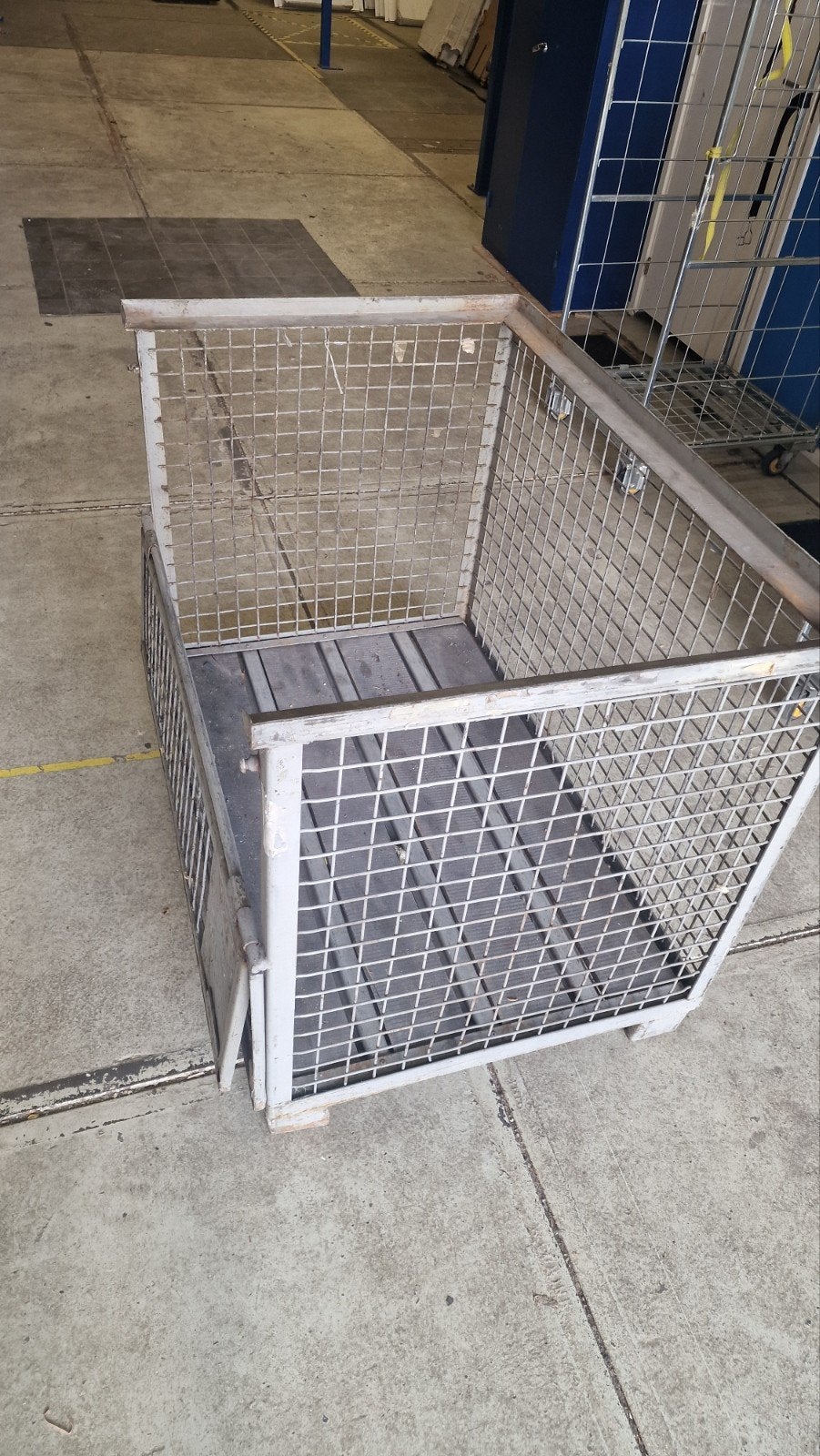 Stevige metalen gaasbak voor opslag en transport, Ophalen, 100 cm of meer, 60 cm of meer, 50 cm of meer
