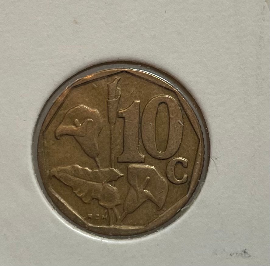 10 cent Zuid Afrika 1996, Ophalen of Verzenden