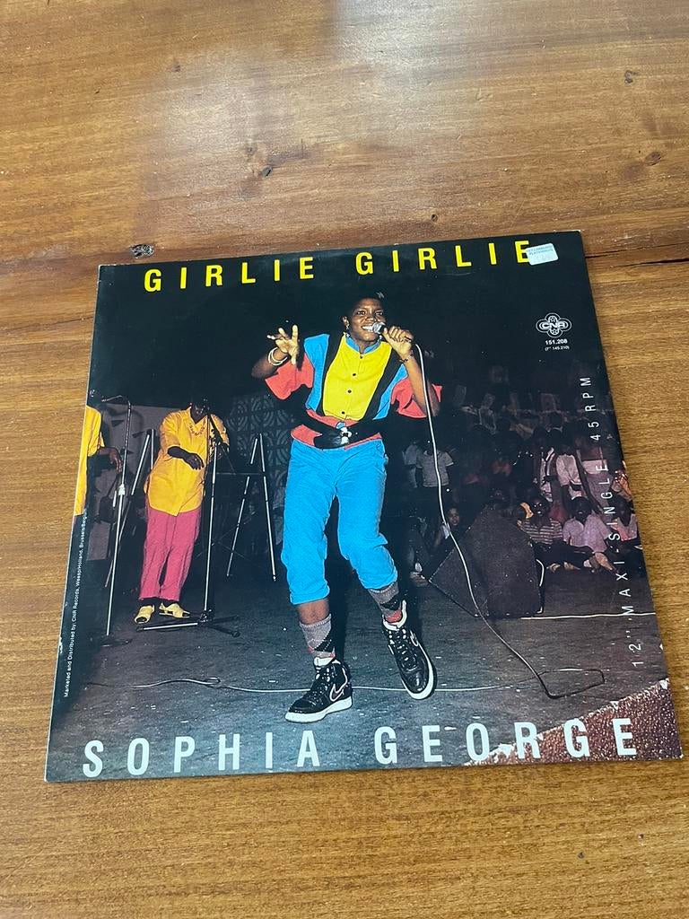 Sophia George - Girlie Girlie Maxisingle, Cd's en Dvd's, Vinyl Singles, Ophalen of Verzenden, Gebruikt, 12 inch, Maxi-single