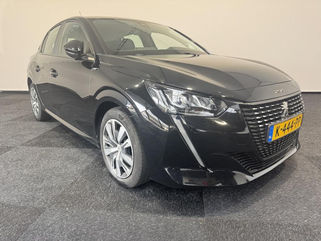 Peugeot 208 1.2 PURETECH Car play Cruise Control Airco, Auto's, Peugeot, Voorwielaandrijving, Stof, Parkeersensor, Zwart