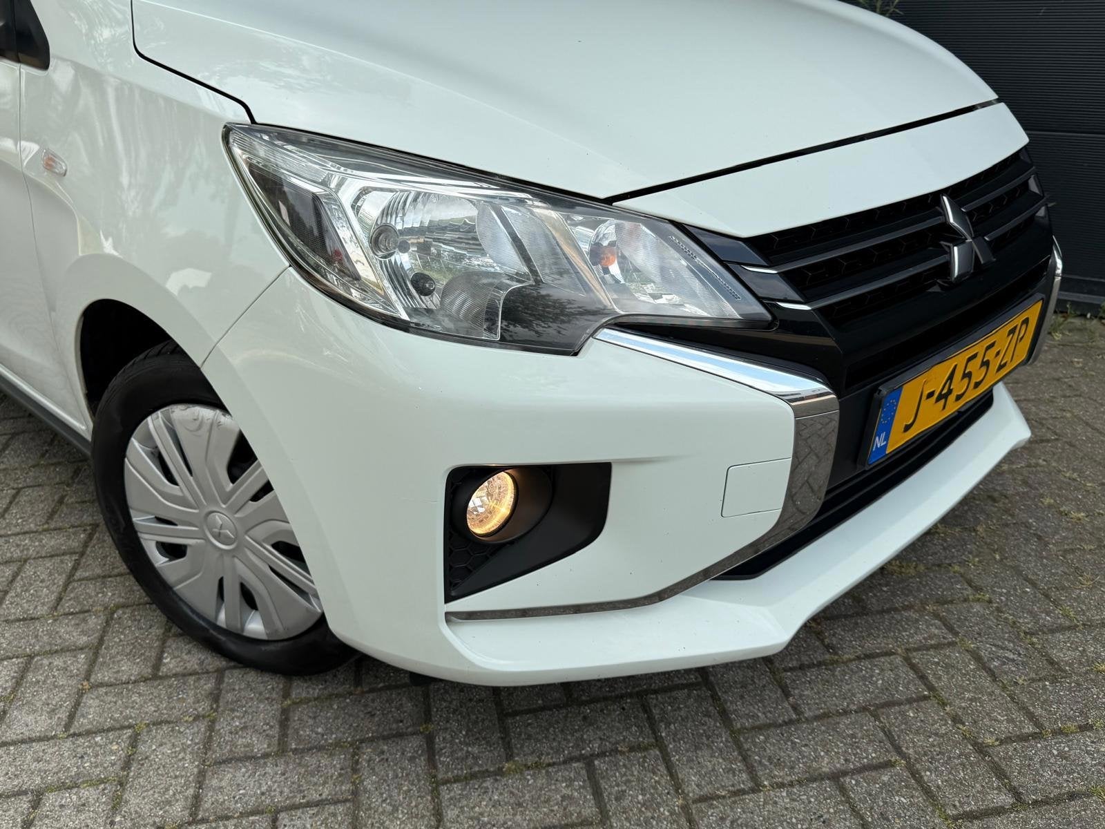 Mitsubishi Space Star 1.0 Cool+/5D/Airco/Elekramen/Nieuw apk, Voorwielaandrijving, Gebruikt, Euro 6, Wit