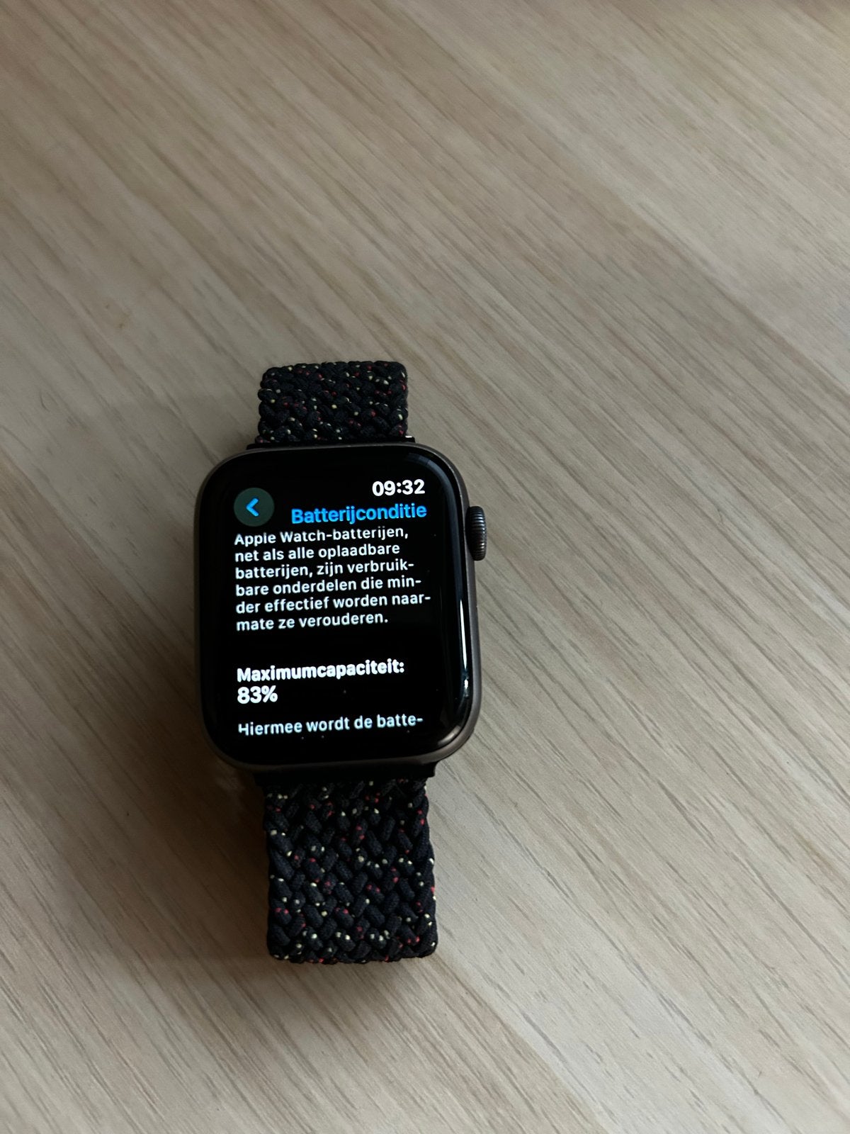 Apple Watch Series 5 44mm - Zeer goede staat, zie foto’s, Sieraden, Tassen en Uiterlijk, Smartwatches, Hartslag, Zwart, IOS, Ophalen of Verzenden
