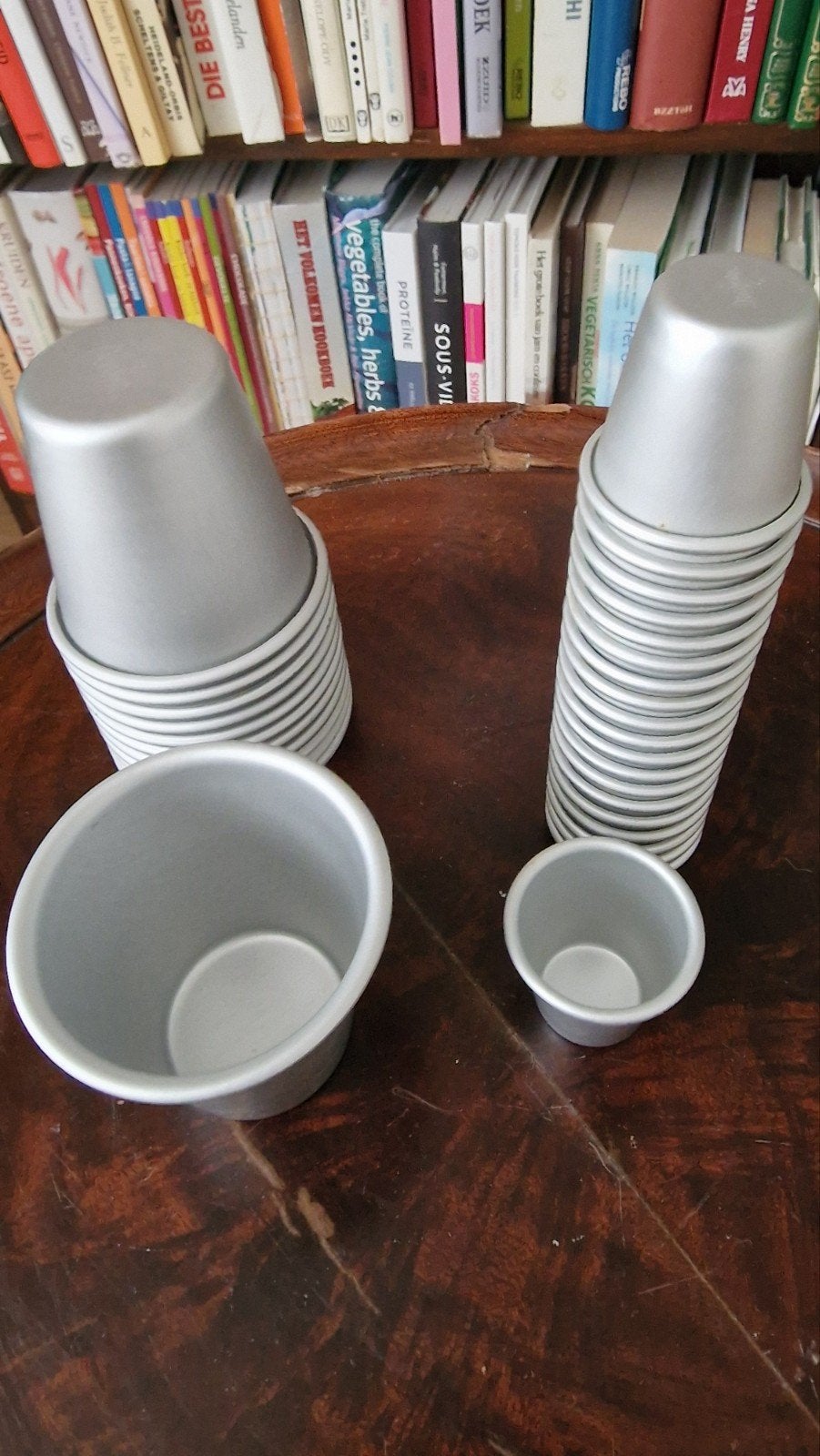 Decora Bakvormpjes - Set van 30 stuks, Zilver, Ophalen of Verzenden, Metaal, Overige merken