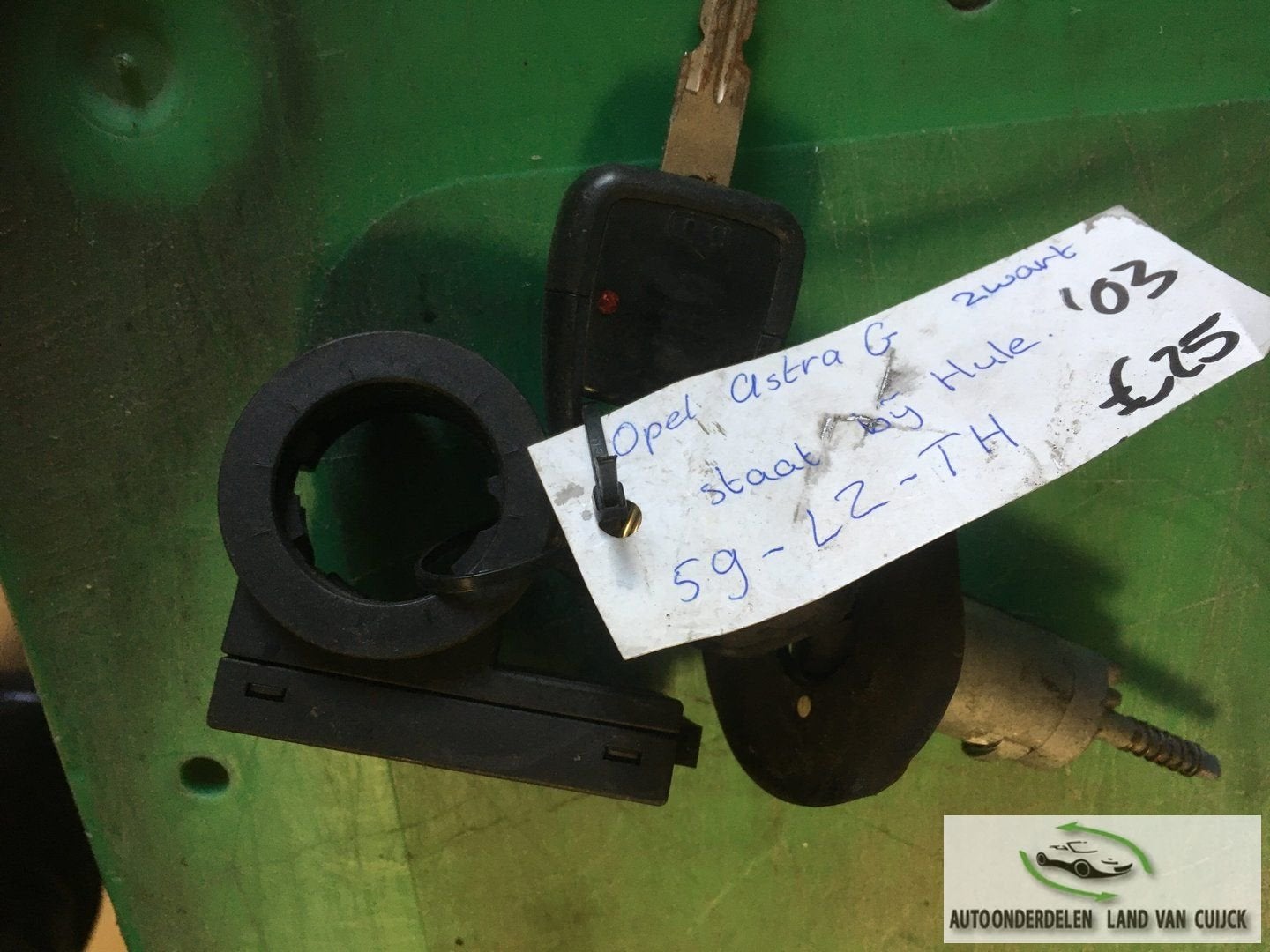 Opel Astra G 2003 contactslot met sleutel, Gebruikt, -, -, Ophalen of Verzenden