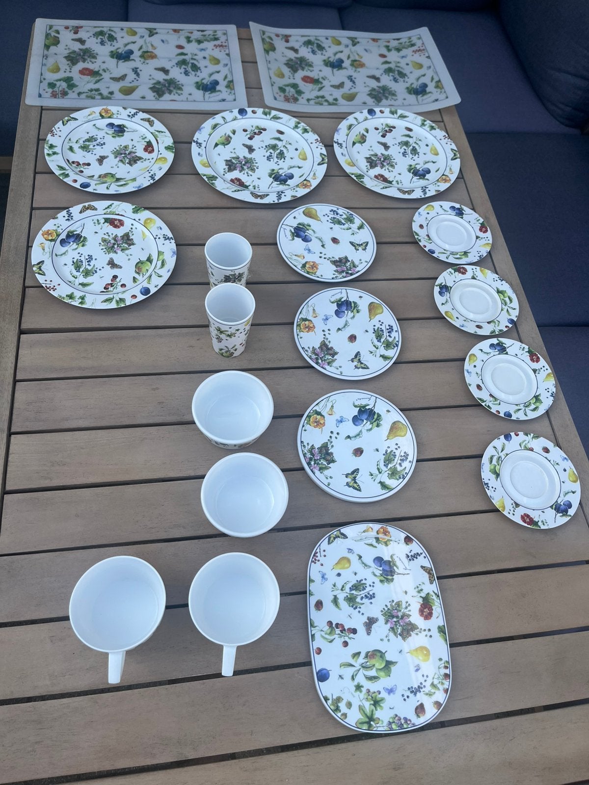 Mepal rosti melamine camping kampeer servies, Ophalen