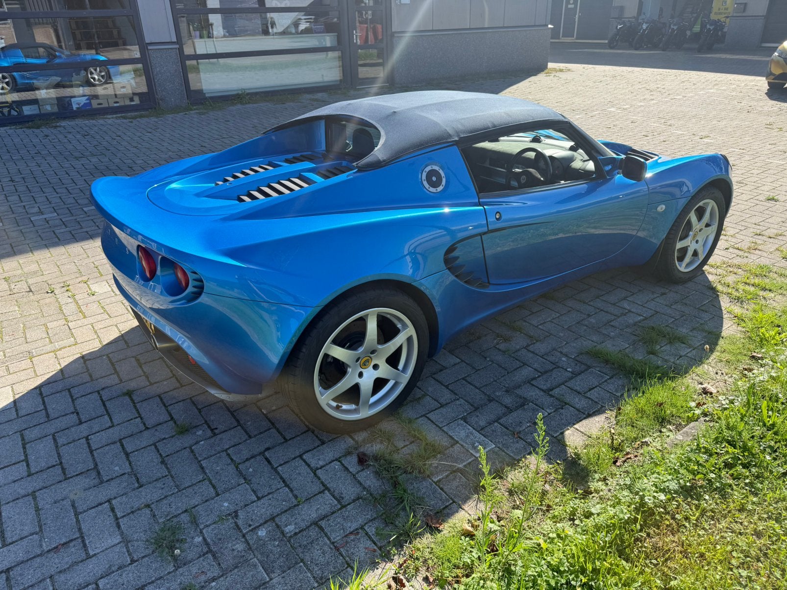 Lotus Elise S2 1.8 2001 107.493Km APK 10/2027, Auto's, Achterwielaandrijving, Cabriolet, Blauw, 122 pk