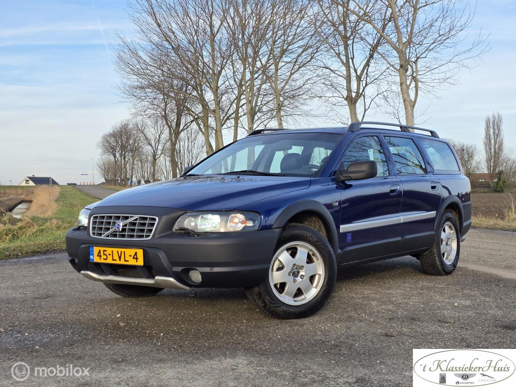 Volvo V70 2.4 T AWD Gtr. C.L. Ocean Race, Auto's, Blauw, 2435 cc, Stoelverwarming, 750 kg