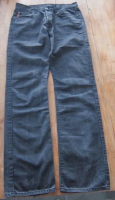 Zwart grijze used look spijkerbroek hugo boss regular fit 32, Kleding | Heren, Spijkerbroeken en Jeans, Zwart, W32 (confectie 46) of kleiner