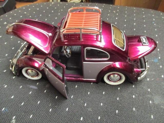 modelauto VW kever, Jada toys, dub city, 1:24, Ophalen of Verzenden, Zo goed als nieuw, Auto, Jada