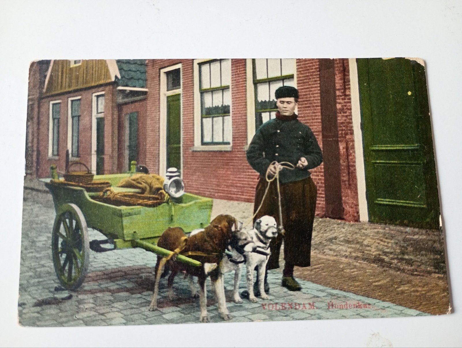 Volendam Hondenkar, Ophalen of Verzenden, Voor 1920, Ongelopen, Noord-Holland