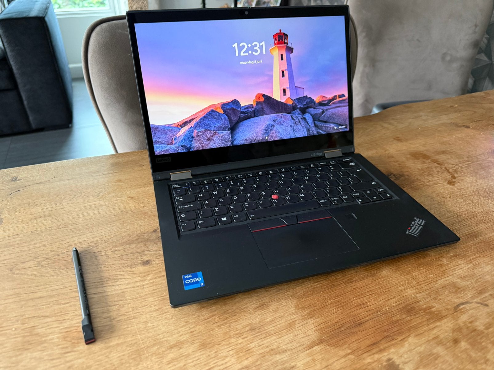 Lenovo thinkpad L13 yoga | i7 11th | 512GB | 16Gb | 2-1touch, Computers en Software, 2 tot 3 Ghz, Qwerty, 13 inch, Met touchscreen