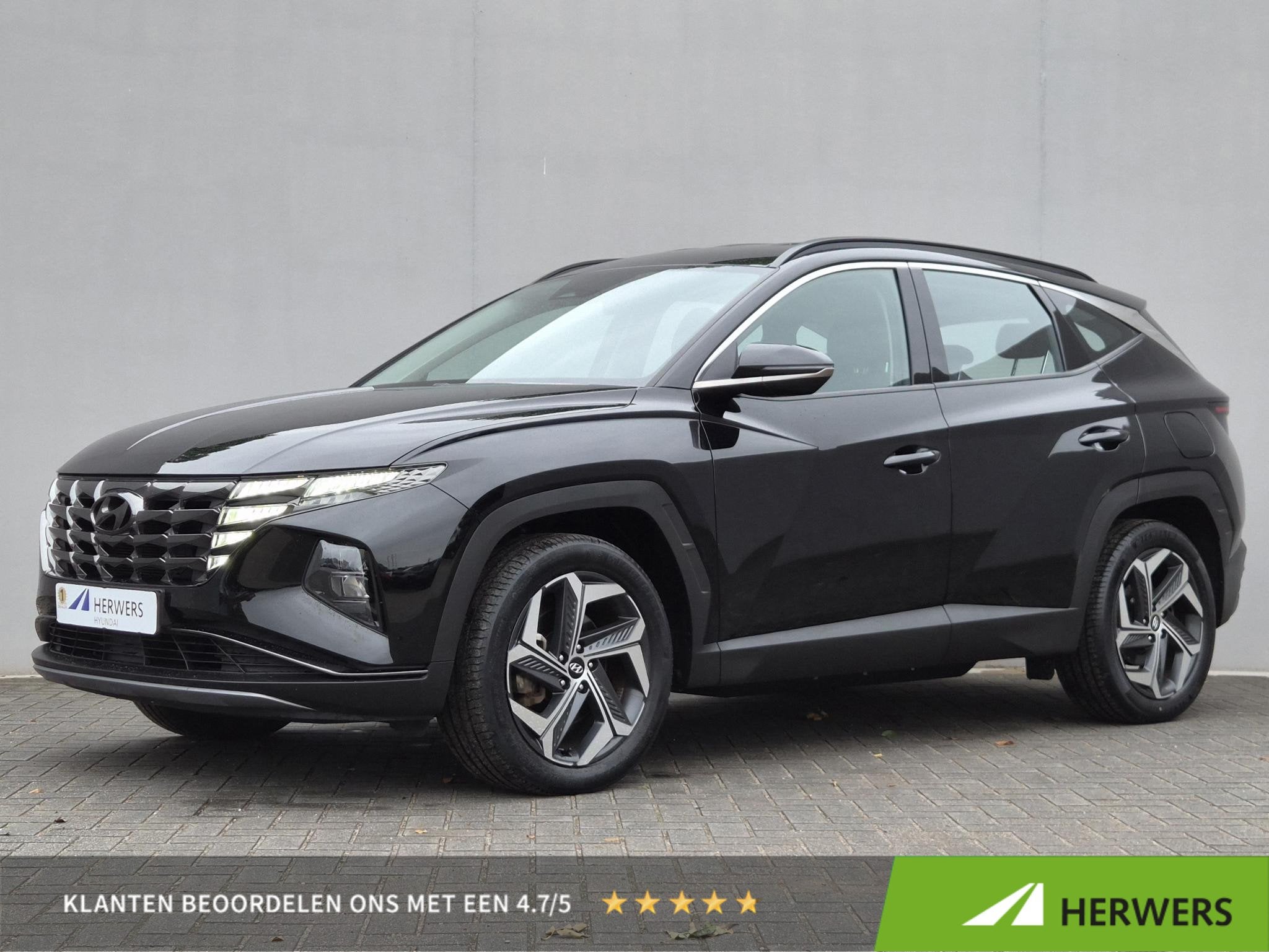 Hyundai Tucson 1.6 T-GDI PHEV Comfort 4WD / SOH 98% / Fabrie, Auto's, Automaat, Gebruikt, 4 cilinders, Zwart