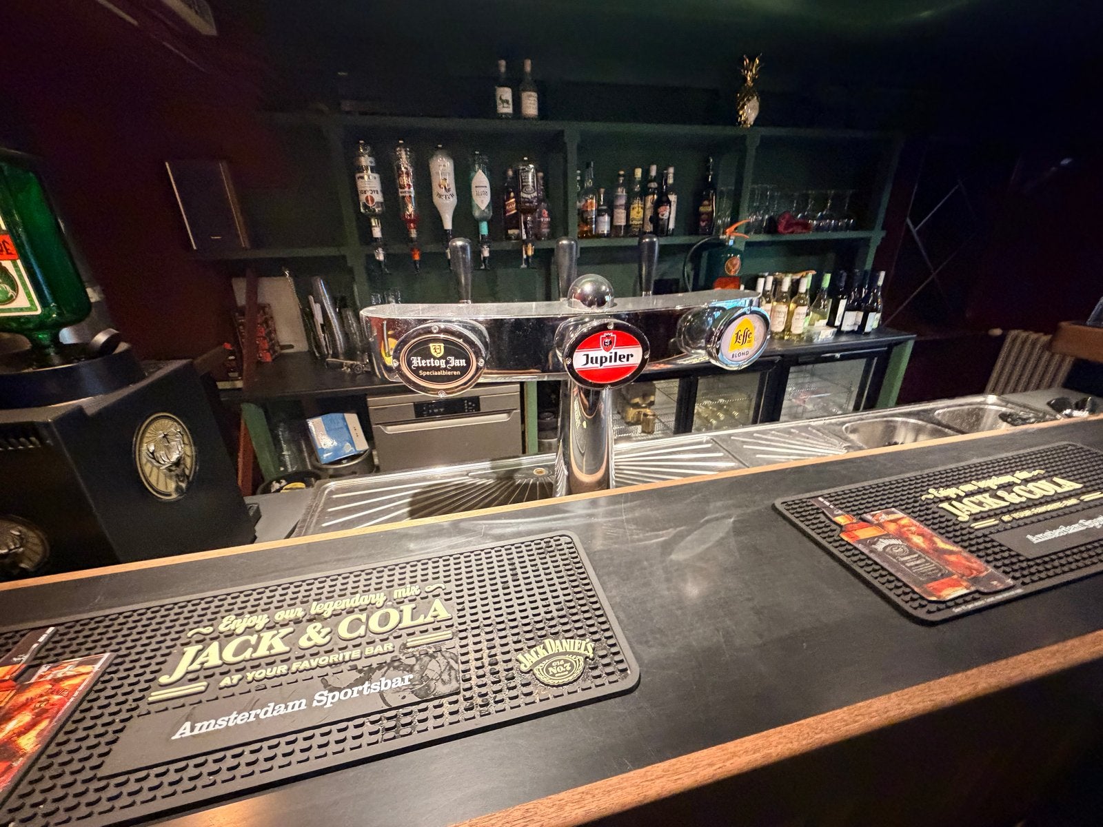 Complete biertapinstallatie met 3 kranen en koeling, Ophalen