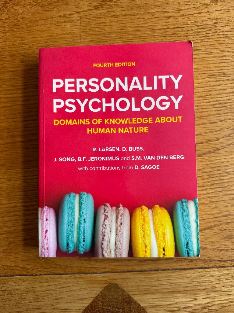 Personality Psychology (fourth edition) - Larsen, Boeken, Studieboeken en Cursussen, Ophalen of Verzenden, Beta, Zo goed als nieuw