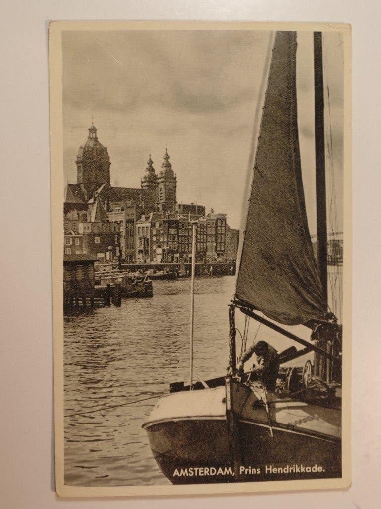 Amsterdam 165, Ophalen of Verzenden, 1920 tot 1940, Gelopen, Noord-Holland