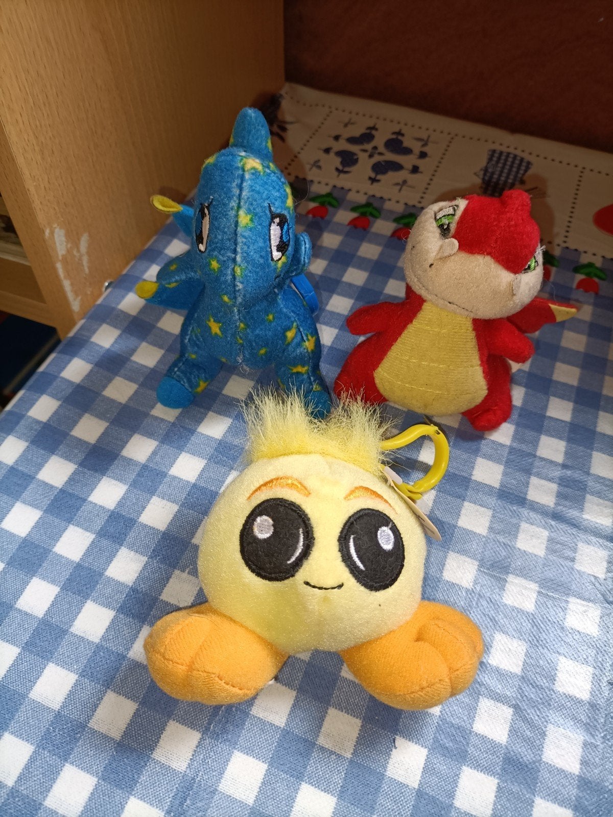 3 x Neopets sleutelhanger knuffeltje, Ophalen of Verzenden, Zo goed als nieuw, Overige typen