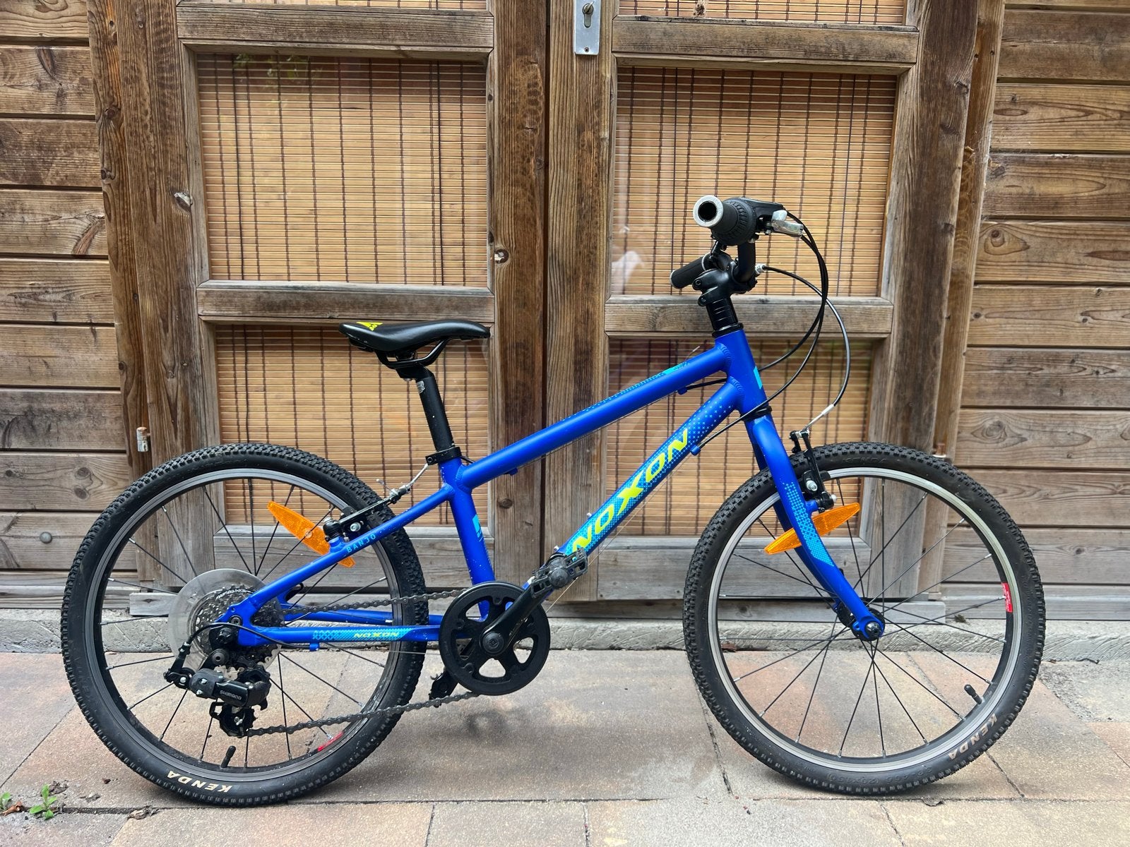 Noxon kinderfiets 20 inch - 7 versnellingen, Ophalen, Gebruikt, Velgrem, 16 tot 20 inch