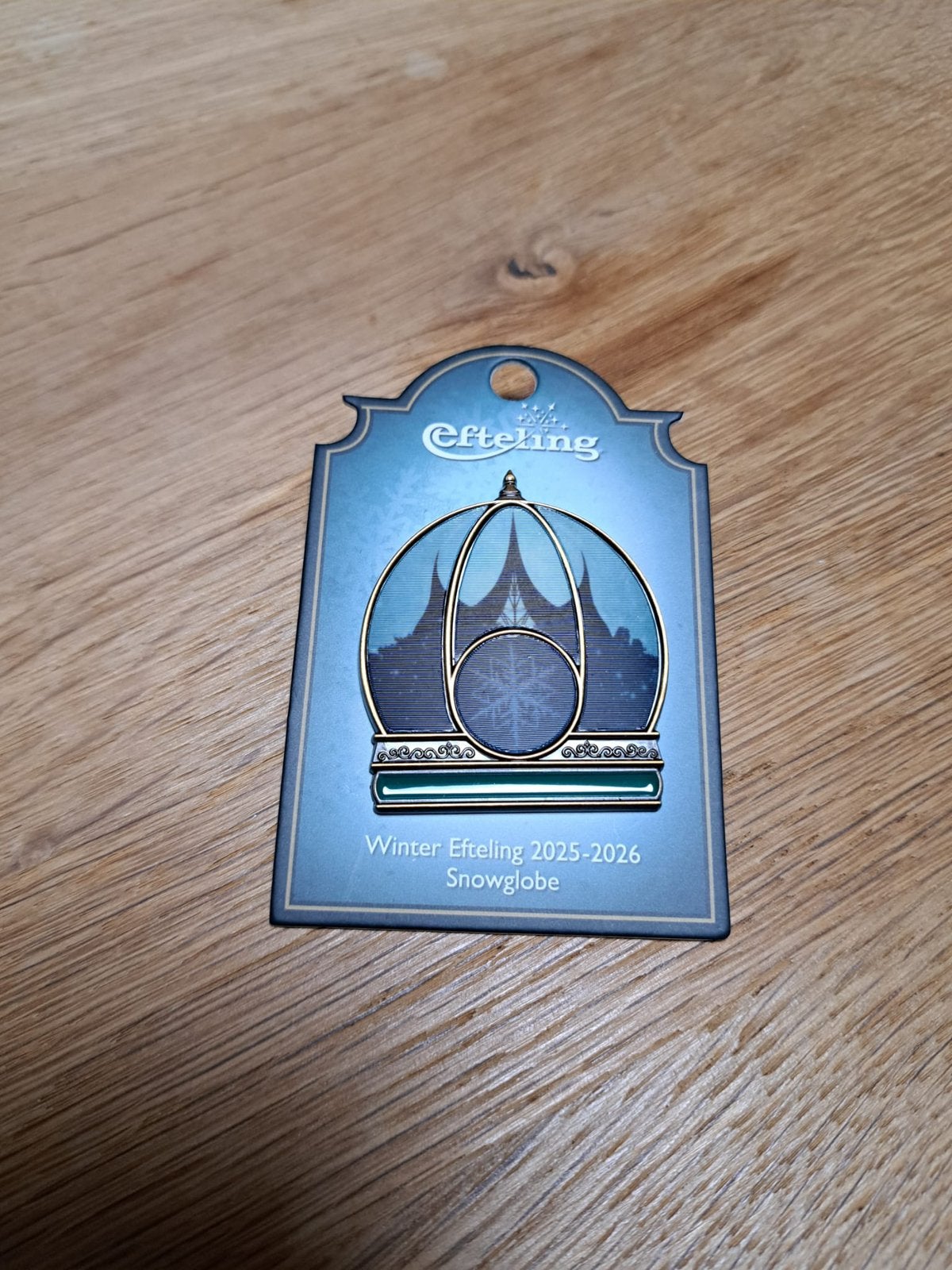 Winter Efteling pin 2025 - 2026, Ophalen of Verzenden, Nieuw, Button of Speldje