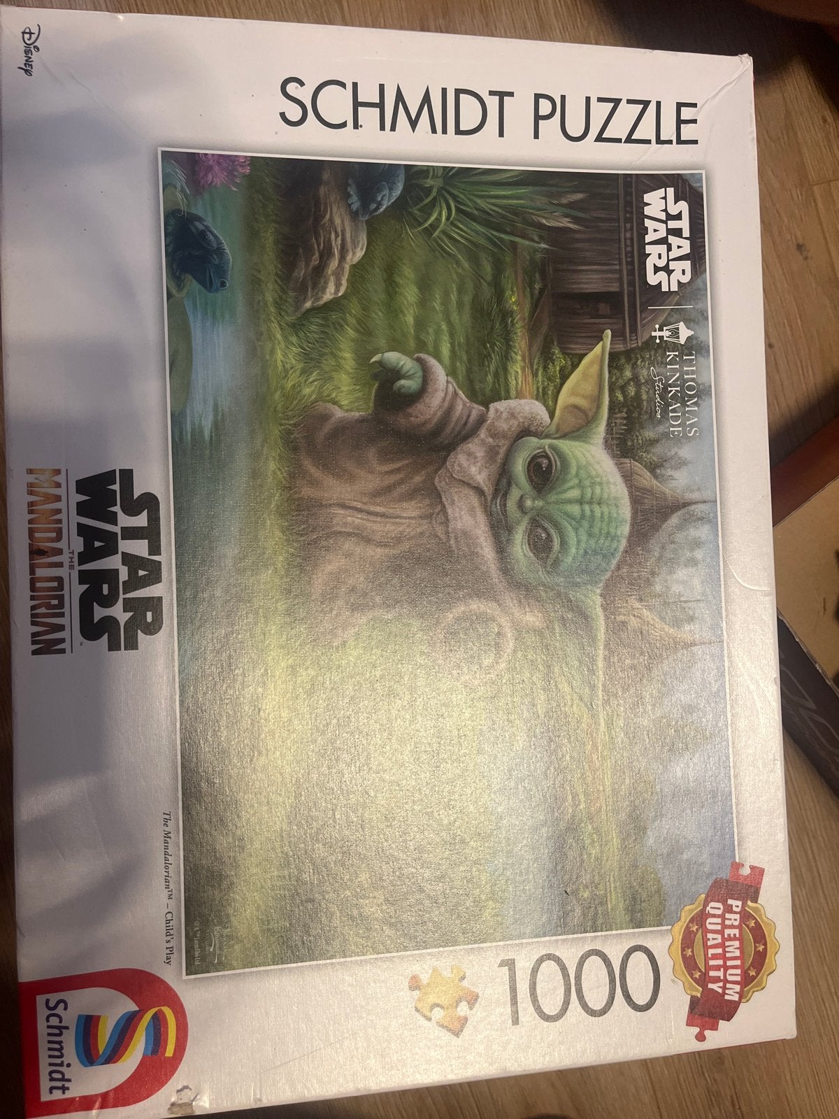 Schmidt Disney Star Wars The Mandalorian Grogu Puzzel 1000 s, Ophalen, 500 t/m 1500 stukjes, Nieuw, Legpuzzel