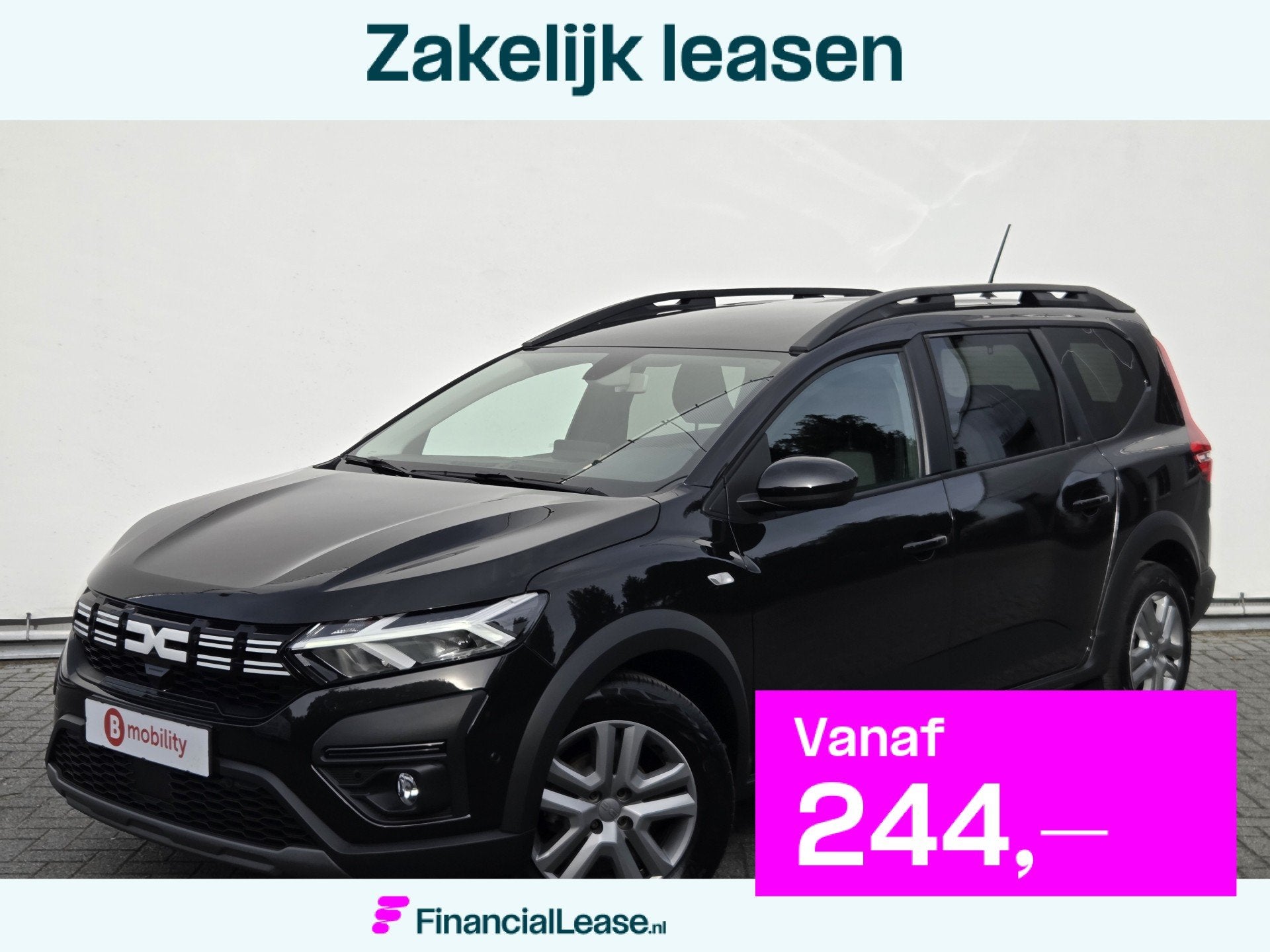 Dacia Jogger 1.0 TCe 110 Expression Apple CarPlay Achteruitr, Voorwielaandrijving, Stof, Zwart, Origineel Nederlands