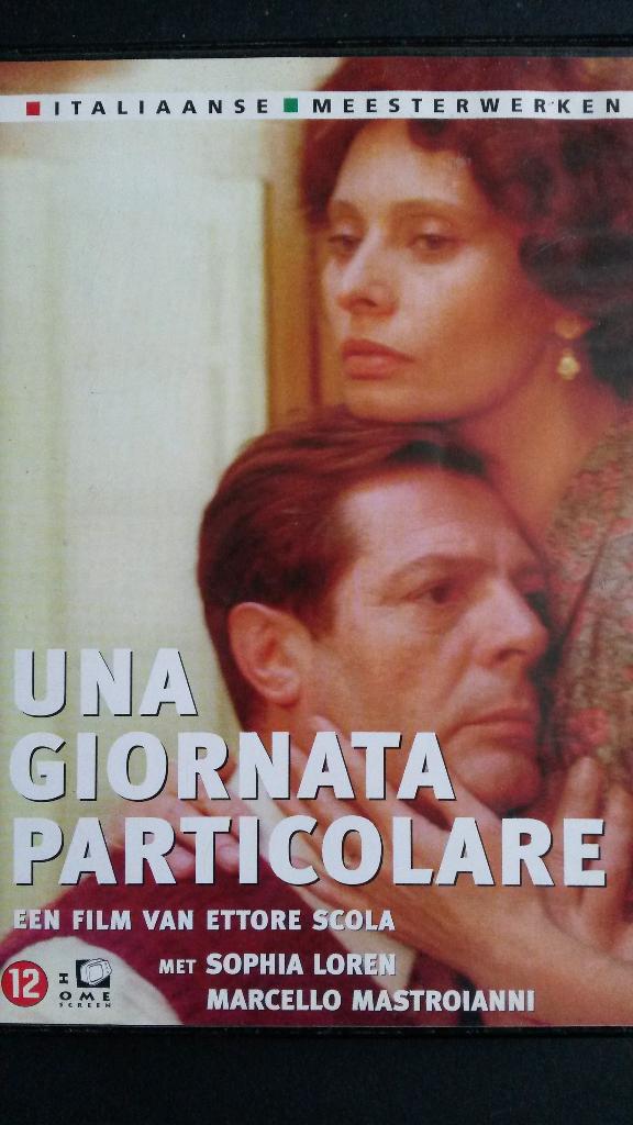 Una giornata particolare - Ettore Scola, Sophia Loren, Cd's en Dvd's, Dvd's | Filmhuis, Vanaf 12 jaar, Verzenden, Zo goed als nieuw
