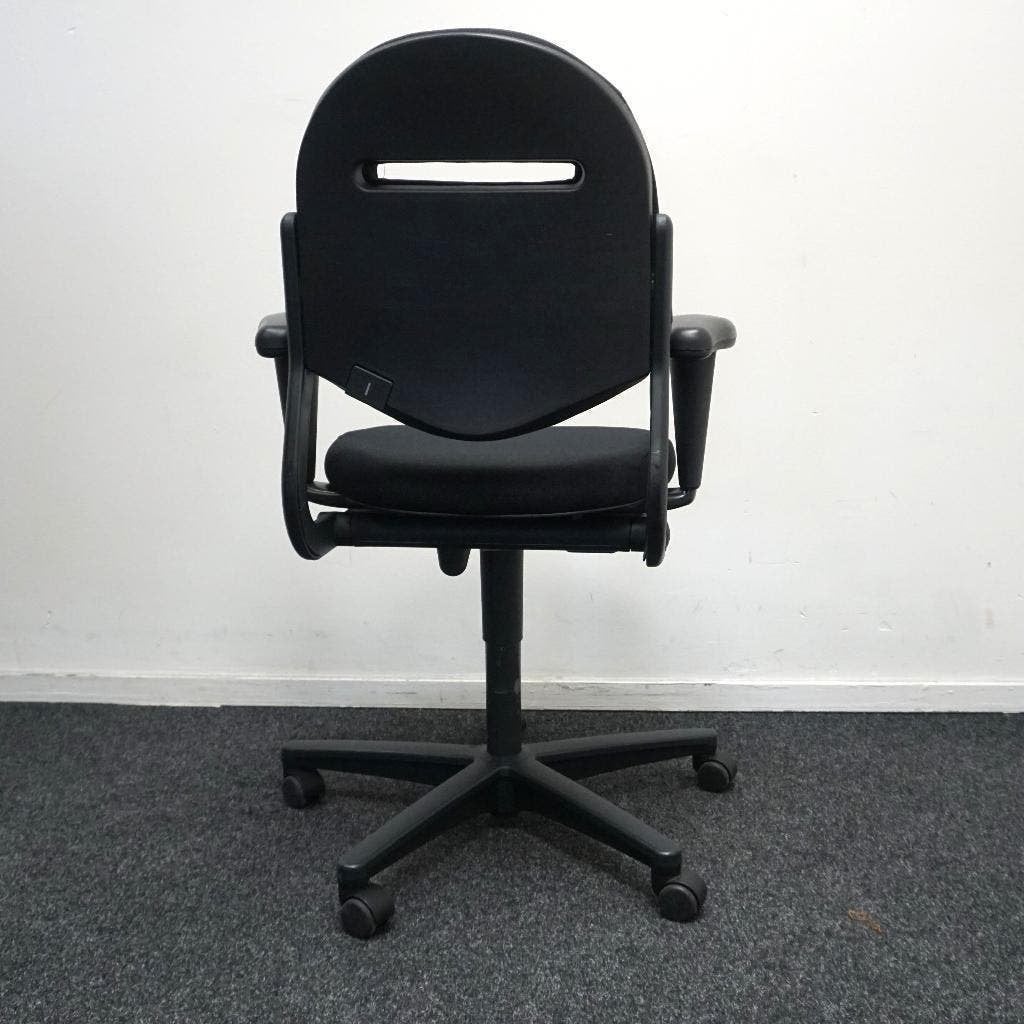 Ahrend 220 Bureaustoel | Nieuw Gestoffeerd | Zwart |, Huis en Inrichting, Bureaustoelen, Gebruikt, -, Zwart, -
