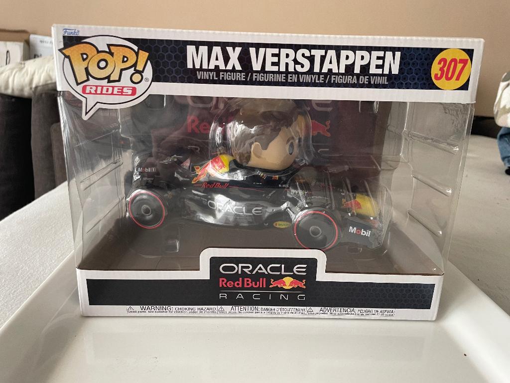 Funko pop 307 Max Verstappen, Ophalen of Verzenden, Zo goed als nieuw
