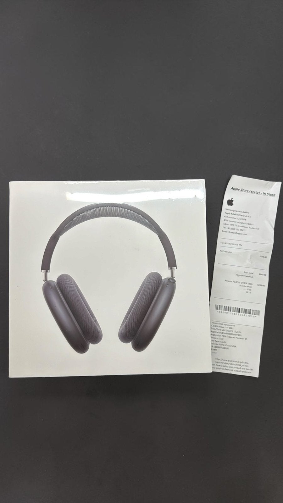 Airpods Max Black color new, Ophalen of Verzenden, Nieuw, Overige merken