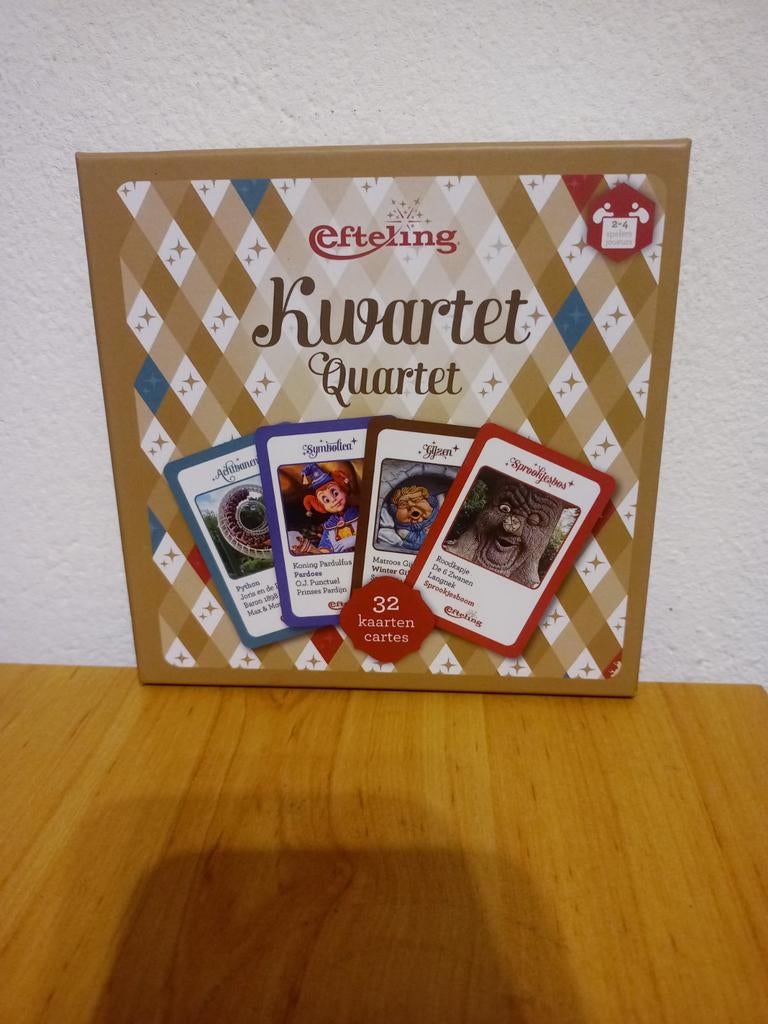 Efteling kwartet, compleet, Verzamelen, Efteling, Ophalen of Verzenden, Zo goed als nieuw, Overige typen