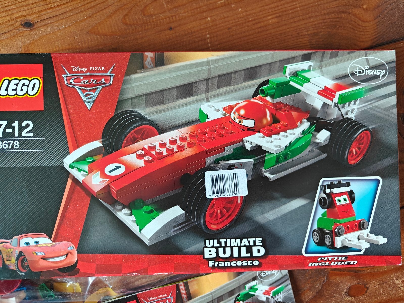 LEGO Disney Pixar Cars 2 Francesco Ultimate Build 8678, Ophalen of Verzenden