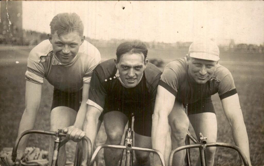 Van Zek van Boxsel Moeskops Wielrennen Amsterdam Fotokaart, Ophalen of Verzenden, Voor 1920, Ongelopen, Noord-Holland