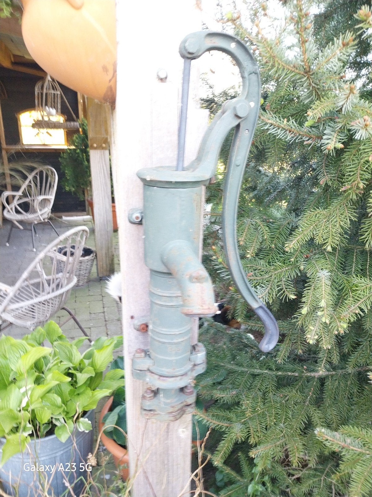 Antieke waterpomp - Decoratieve handpomp voor tuin, Ophalen of Verzenden, Gebruikt, Handmatig, Overige typen