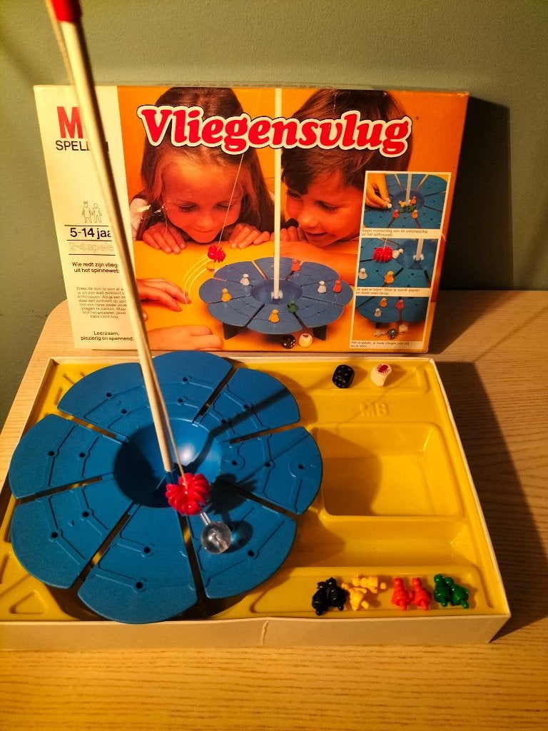Vliegensvlug - spel van MB Spellen, Een of twee spelers, Ophalen of Verzenden, Gebruikt, MB Spellen
