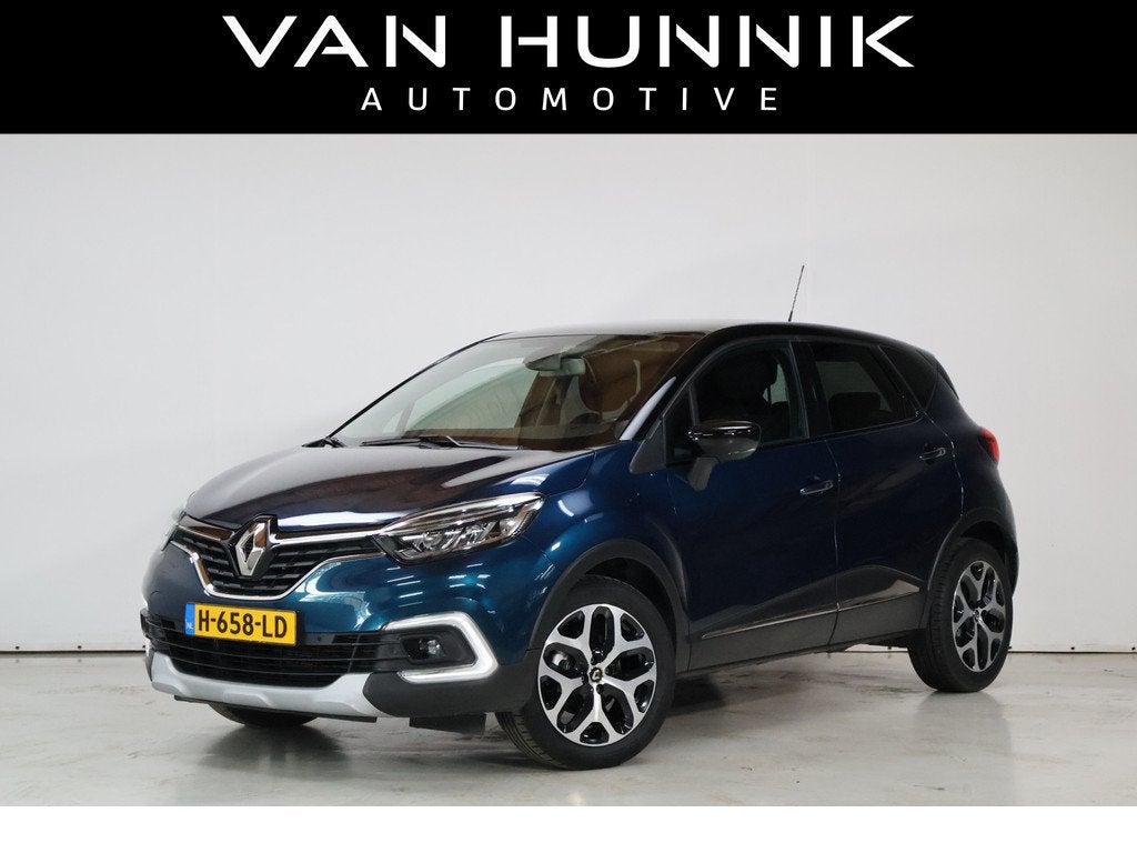 Renault Captur 1.3 TCe Intens Automaat | Navi | Camera | Cru, Auto's, Renault, Stof, Gebruikt, 4 cilinders, 150 pk