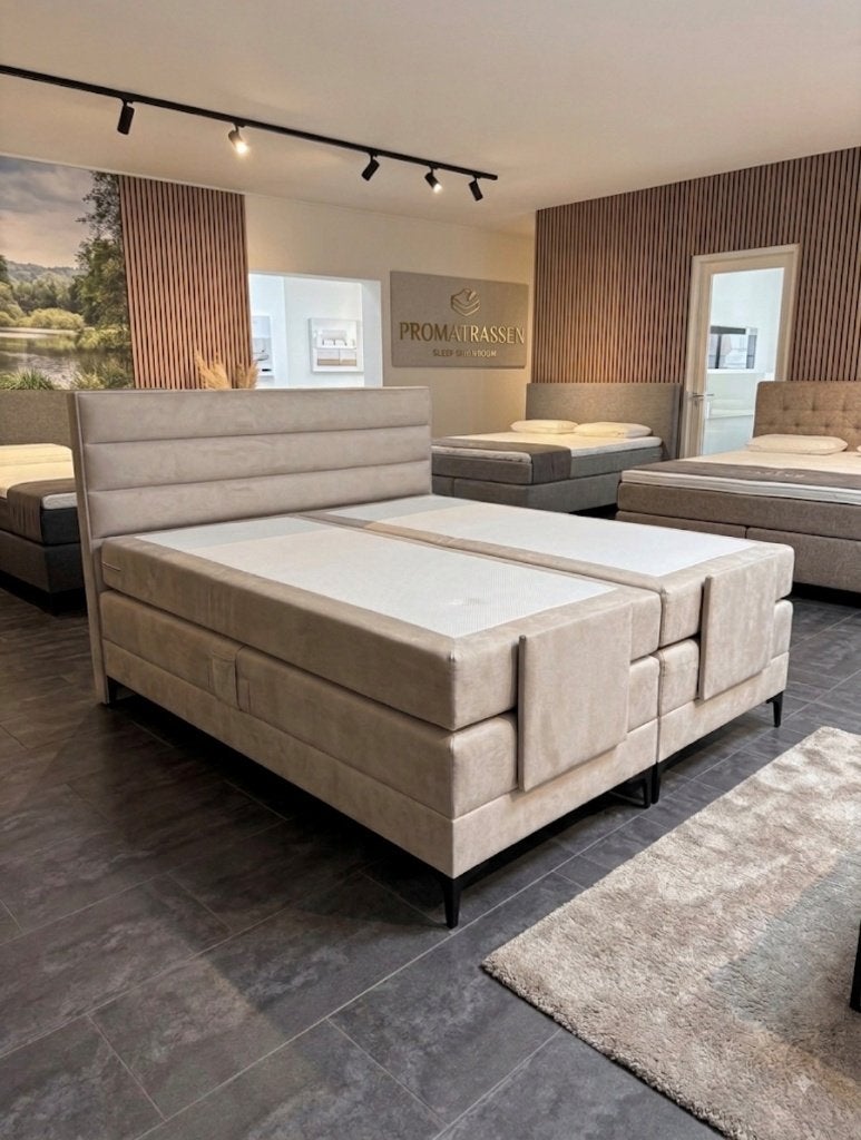 **Nieuwe **elektrische boxspring **alle**afmeting **MOGELIJK, Meerkleurig, Luxe, Ophalen of Verzenden, Overige maten
