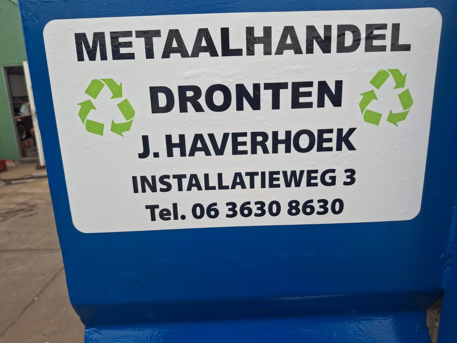 tk gevraagd oudijzer metalen accu.s  kabels witgoed koper, Ophalen, Nieuw