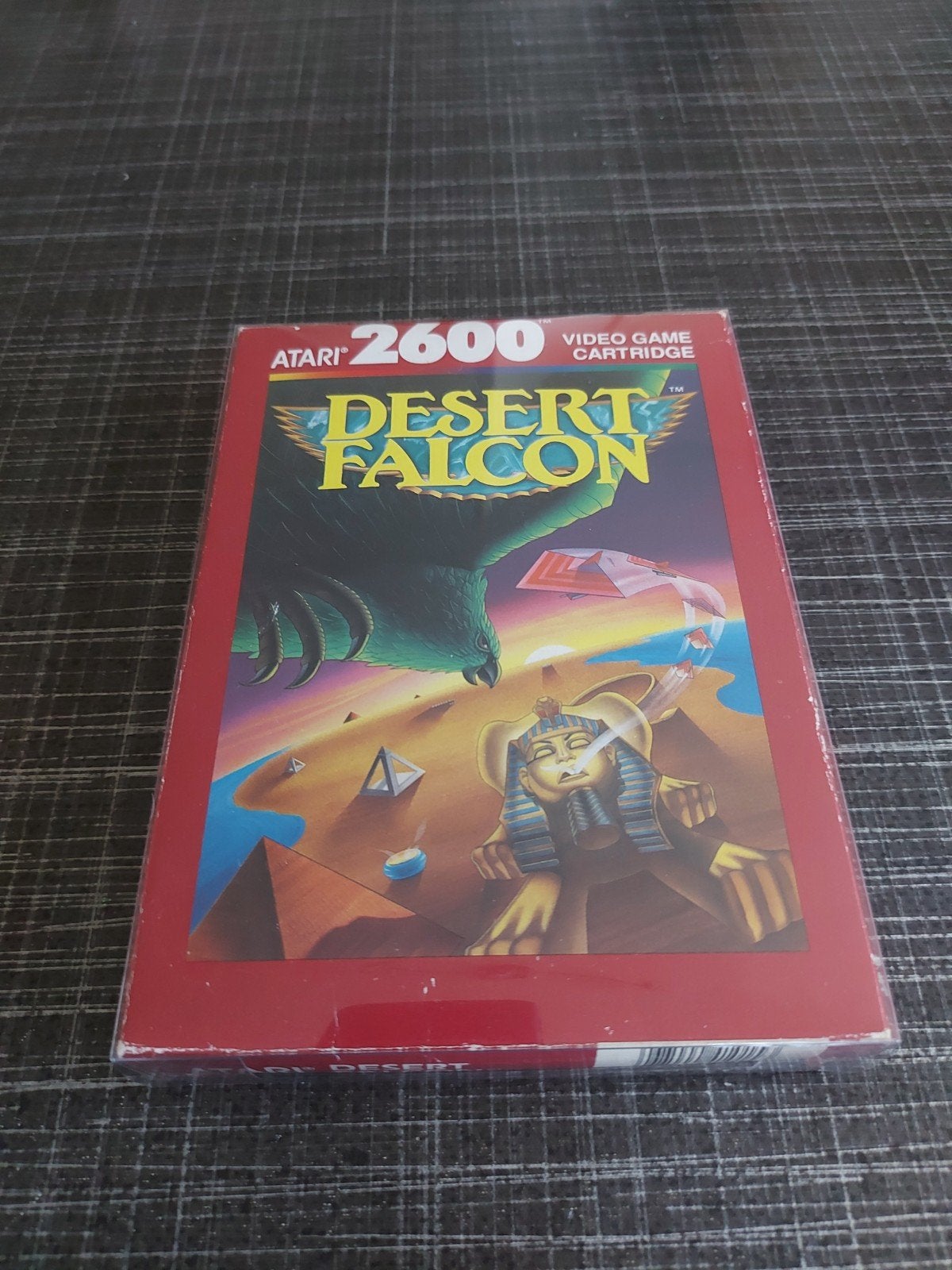 Atari 2600 Desert Falcon - Compleet met doos en handleiding, Avontuur en Actie, Gebruikt, 1 speler, Ophalen of Verzenden
