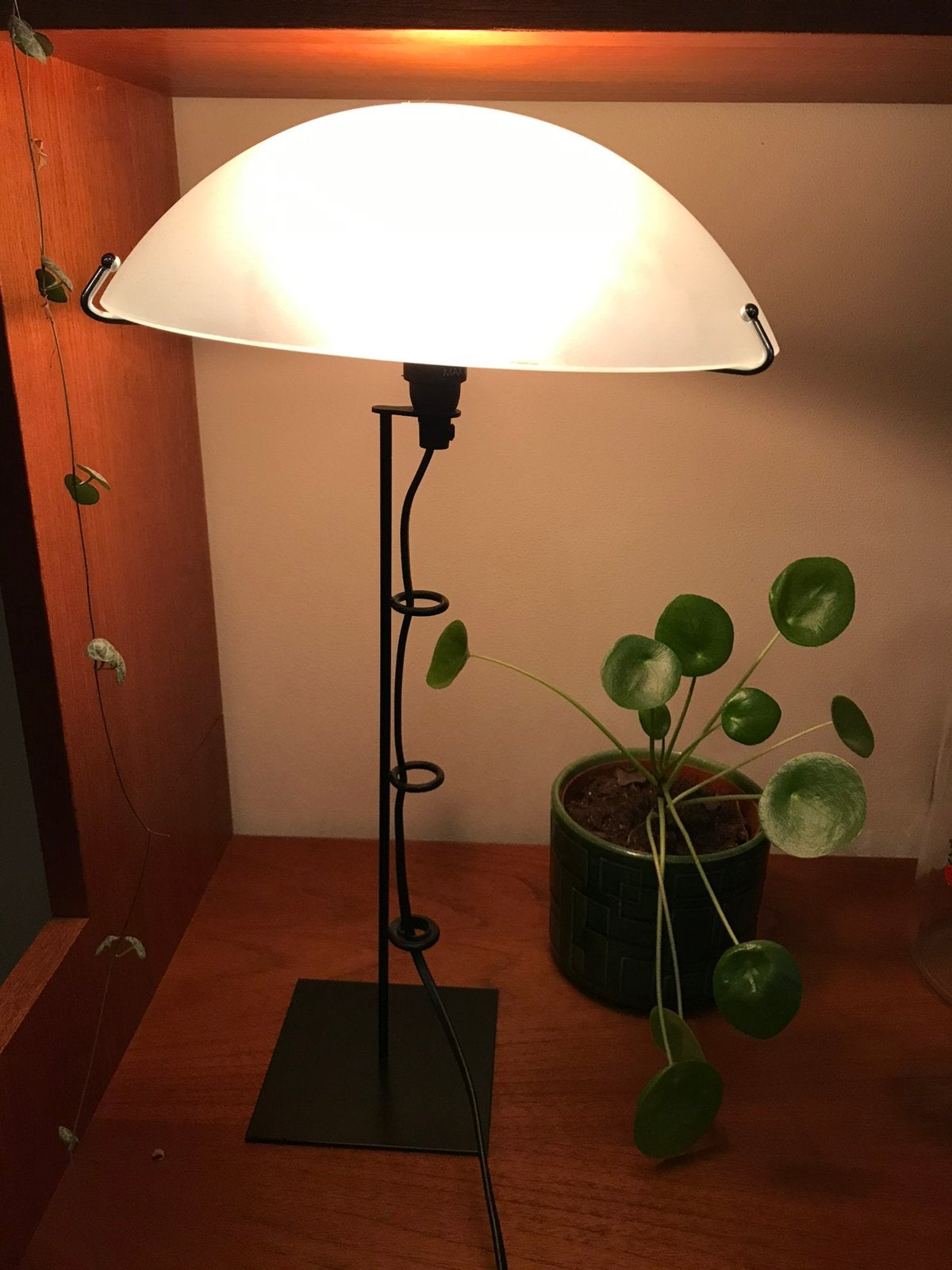 Vintage retro mushroom tafellamp Ikea, B9407, Ophalen of Verzenden, Gebruikt, IKEA, Vintage
