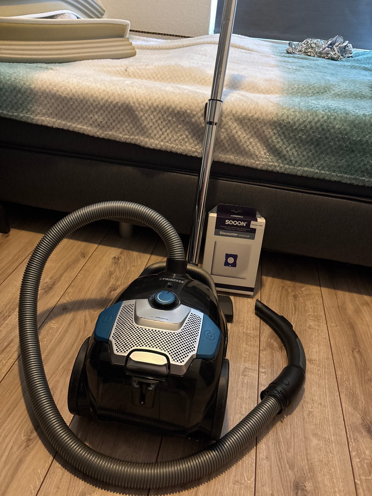 Princess Silence Stofzuiger - 700W met stofzak, Gebruikt, Sledestofzuiger, Minder dan 1200 watt, Ophalen
