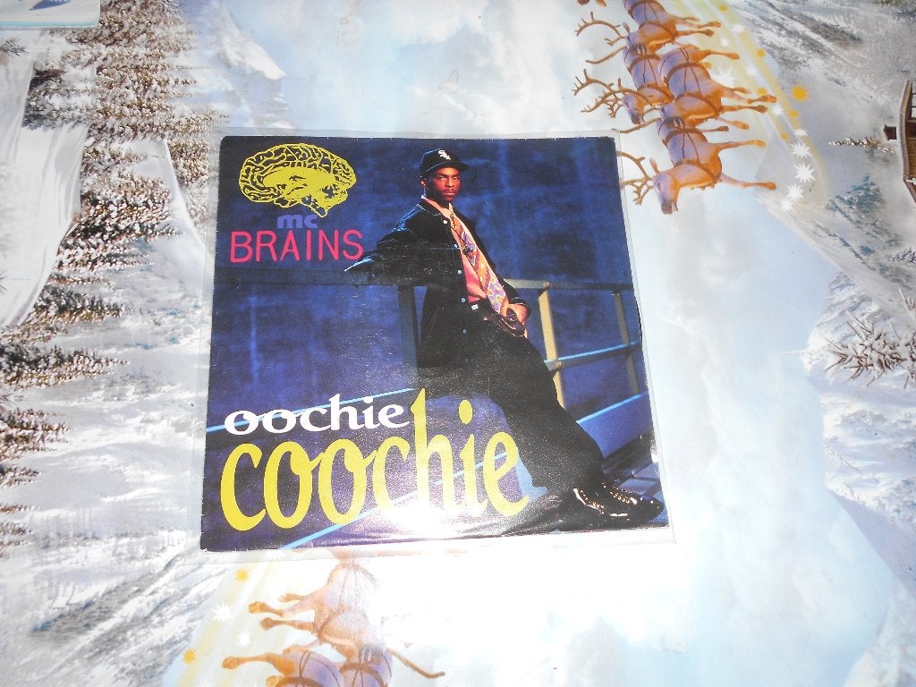 oochie coochie - mc brains ( NM ), 7 inch, Ophalen of Verzenden, Overige typen, Hiphop en Rap