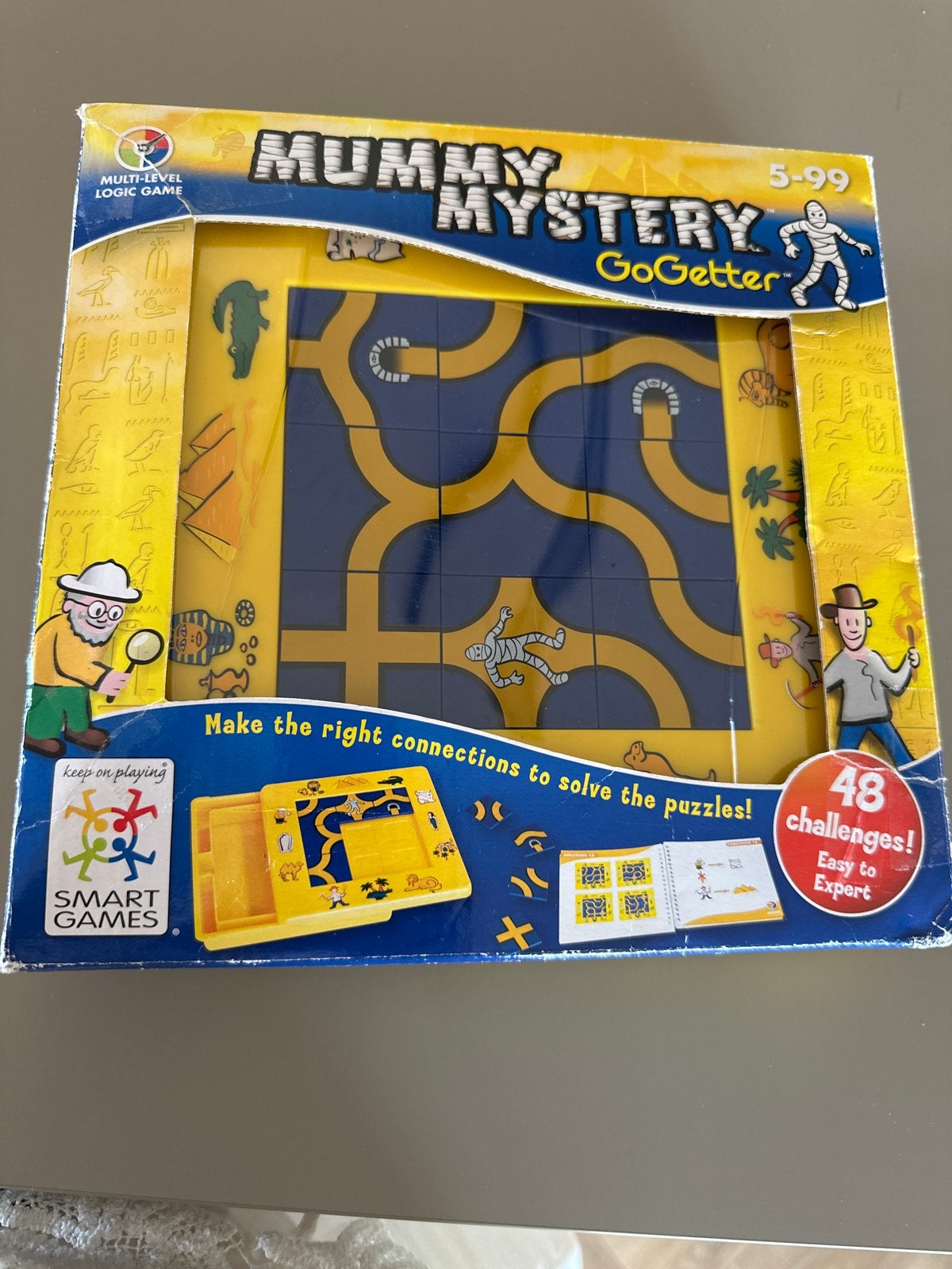 Smart Games Mummy Mystery GoGetter - Logica Puzzelspel, Ophalen of Verzenden, Gebruikt, Puzzelen