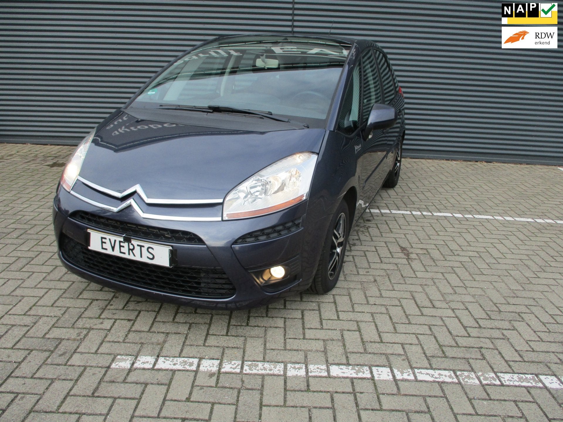 Citroen C4 Picasso 1.6 VTi Image 5p. Apk 20-10-2027 Gas en B, Voorwielaandrijving, Dealer onderhouden, Stof, Gebruikt