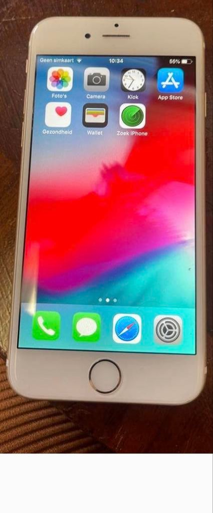 Apple iPhone 6 - Wit/Zilver - Goede staat, Telecommunicatie, Mobiele telefoons | Apple iPhone, Gebruikt, 64 GB, iPhone 6, Wit