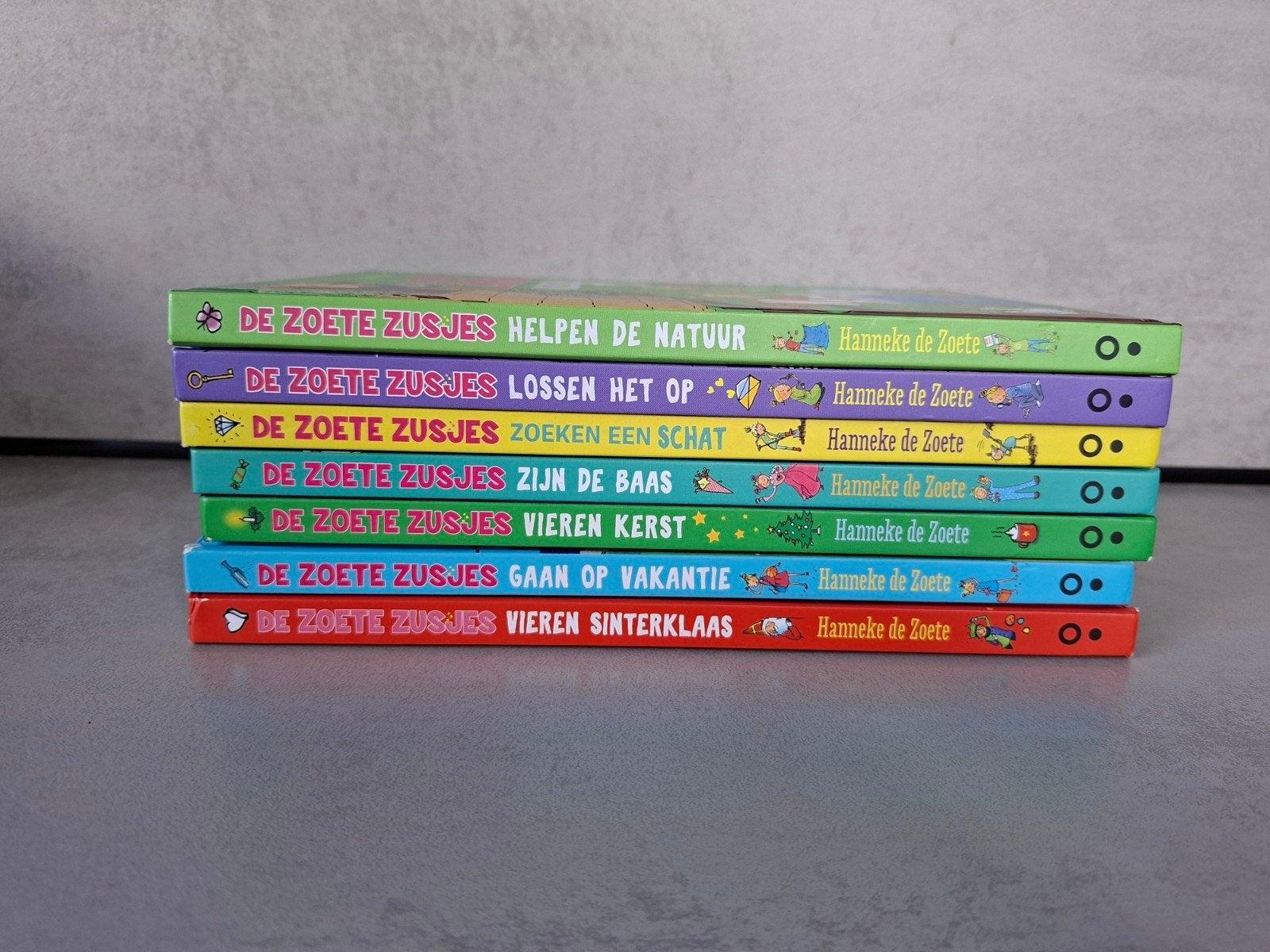 7x De Zoete Zusjes boeken, Boeken, Ophalen of Verzenden, Zo goed als nieuw, Hanneke de Zoete, Fictie algemeen