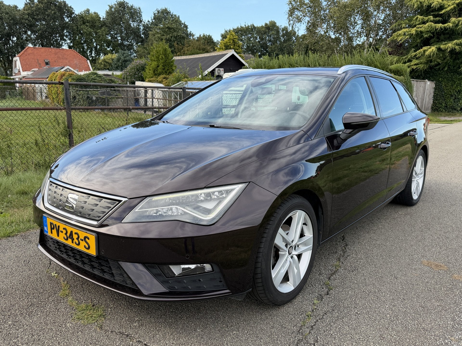 SEAT Leon ST 1.0 EcoTSI Style Business Intense LED/NAVI/ECC/, Stof, Gebruikt, Overige kleuren, Leon