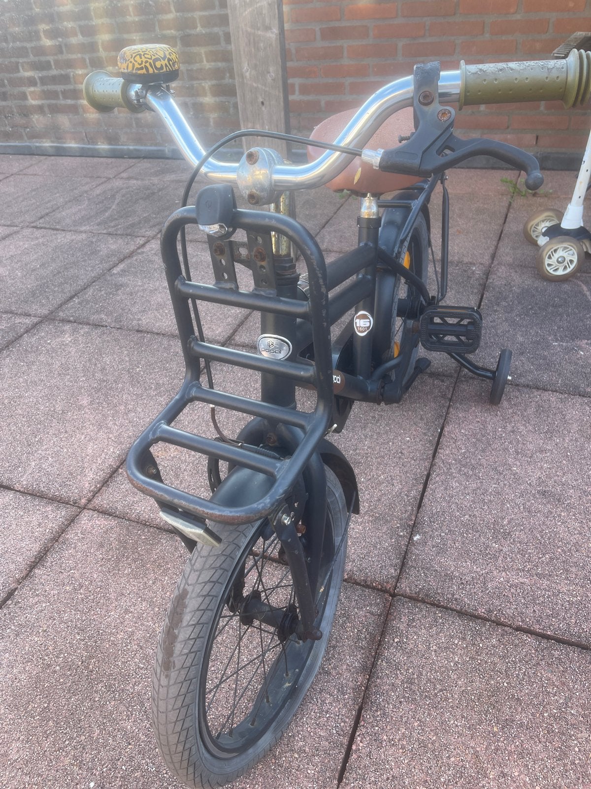 Kinderfiets, Zijwieltjes, Velgrem, Ophalen of Verzenden, 16 tot 20 inch