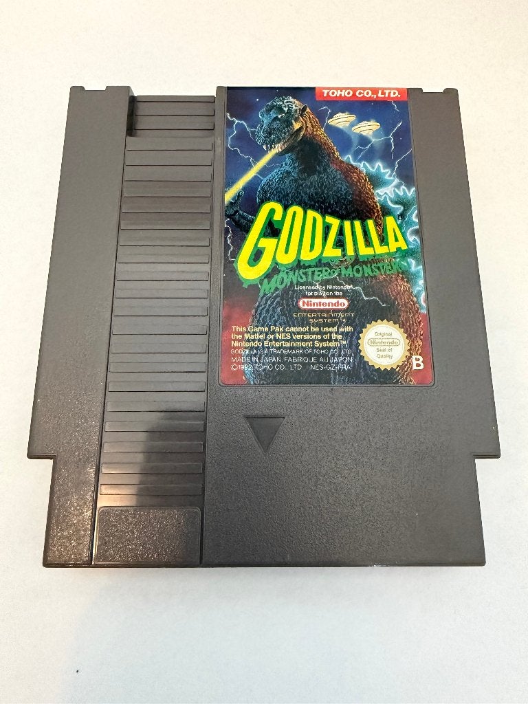 Godzilla Monster of Monsters NES - losse cartridge, Spelcomputers en Games, Avontuur en Actie, Gebruikt, Verzenden, 1 speler
