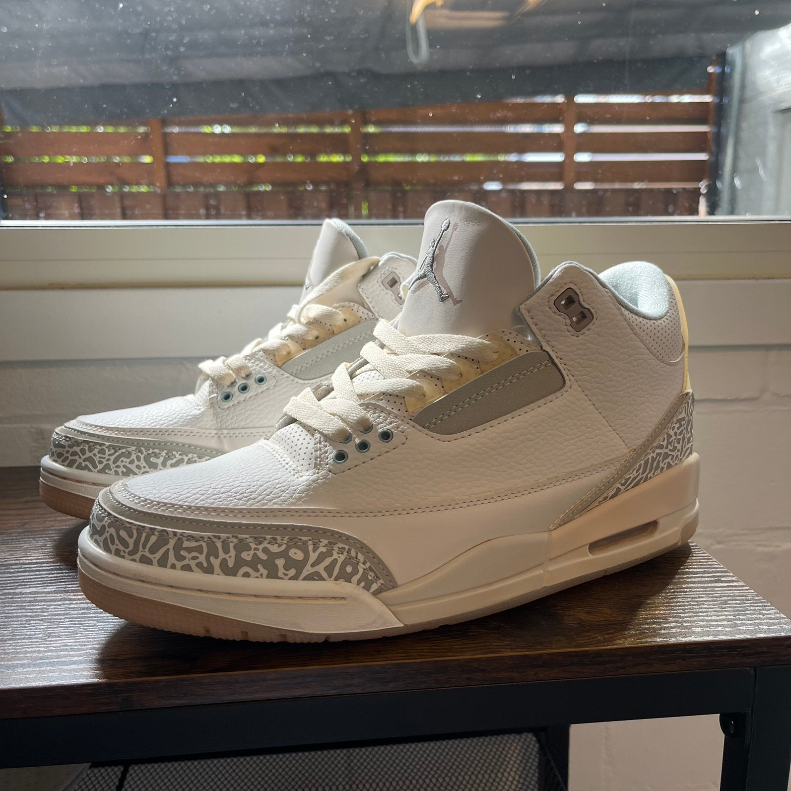 Air Jordan 3 Craft Ivory, Overige kleuren, Verzenden, Sneakers of Gympen, Zo goed als nieuw